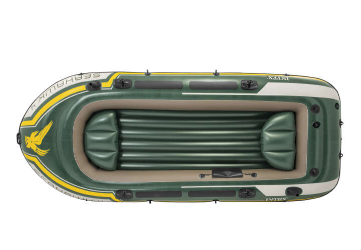 INTEX Boot Seahawk 4-Set mit Alu-Paddel & Pumpe
